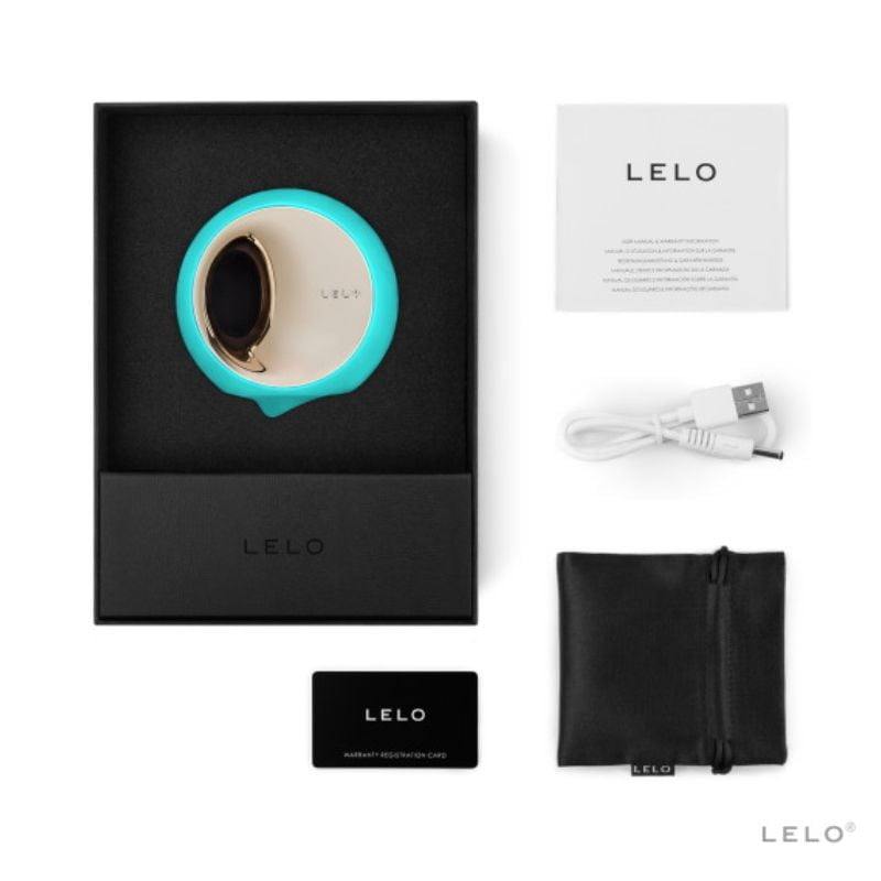 LELO ORA 3 STIMULATOR ORALNEGA SEKSA - AQUA/SVETLO MODER - slika 2
