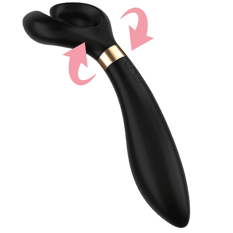 SATISFYER PARTNER MULTIFUN 3 VIBRATOR - ČRNI