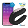 SATISFYER DVOJNO VESELJE CON APP ČRNA