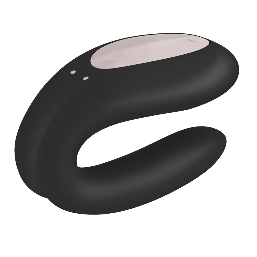 SATISFYER DVOJNO VESELJE CON APP ČRNA - slika 5