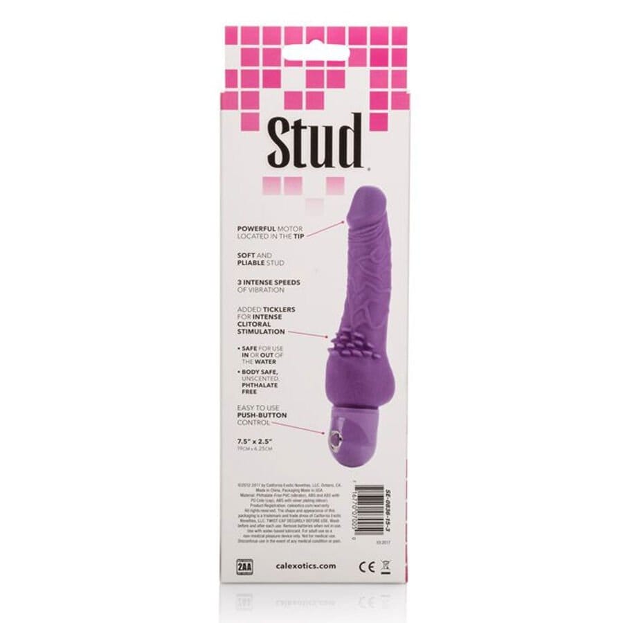 CALEX POWER STUD CLITERRIFIC VIBRATOR ZA KLITORIS - VIJOLIČEN - slika 2