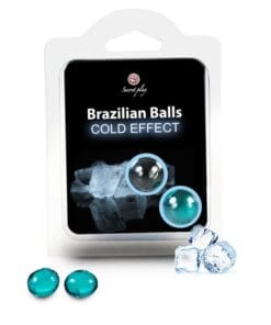 SECRETPLAY BRAZILSKE KROGLICE S HLADNIM UČINKOM 2 ENOTI
