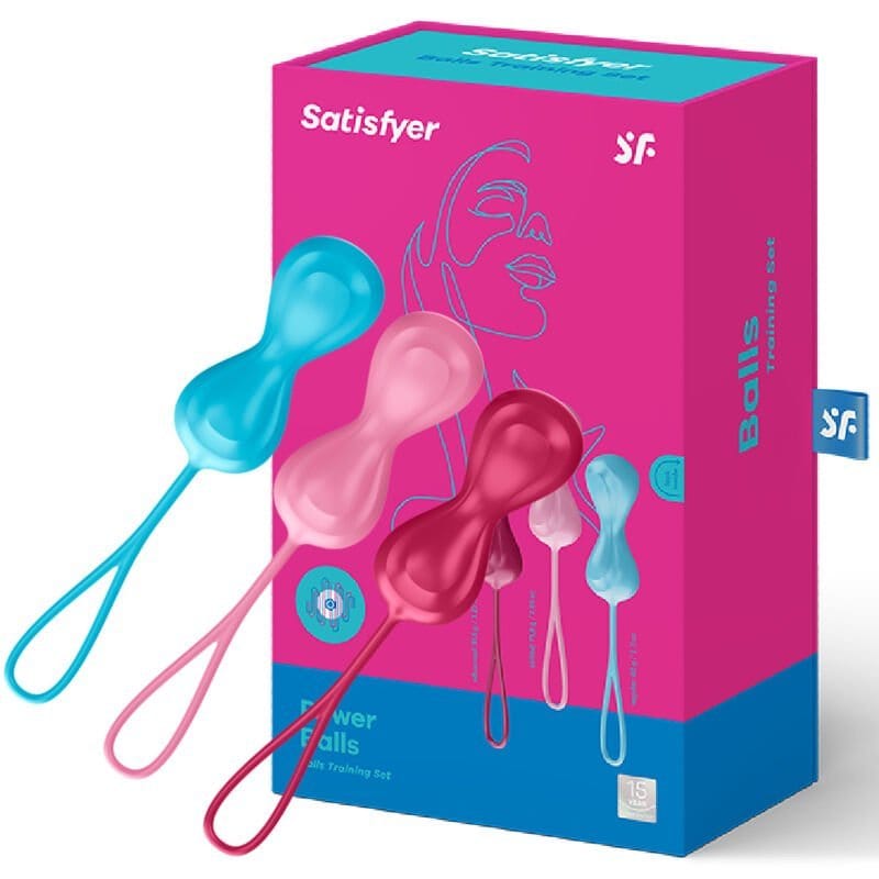 SATISFYER LOVEBALLS KOMPLET 3 KROGLIC ZA TRENING 1 - slika 2